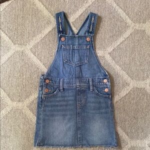Old Navy Kids Denim Overall Dress - Blue